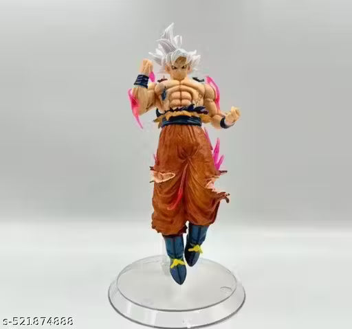 Ultra Instinct Goku Action Figure | 25cm Dragon Ball Super Collectible | Anime Toy for Kids & Fans