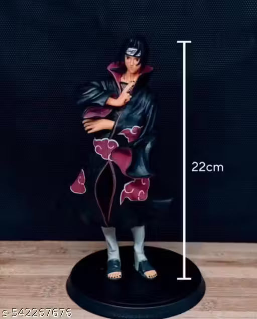 Itachi Uchiha Action Figure | 22cm Anime Naruto Shippuden Collectible Toy | Akatsuki PVC Figurine for Home Decor & Gifts
